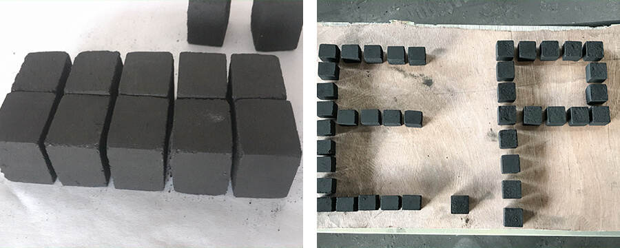 high,density shisha charcoal production