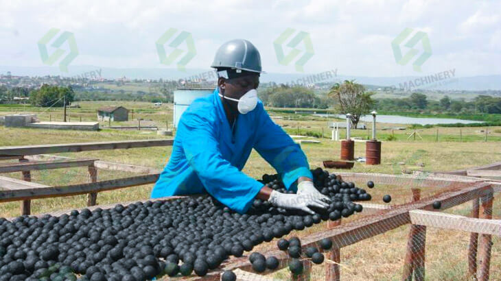 15 tons/h Coal Briquette Production Plant in Kenya