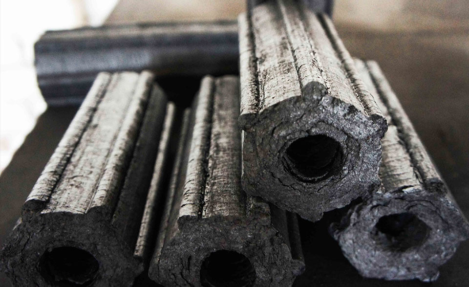 Hexagon Charcoal Briquette Hexagon Charcoal Briquette