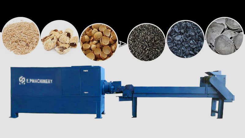 charcoal briquette making machine