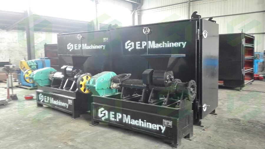 4 tons/h Coal Extruding Machine for USA Clients