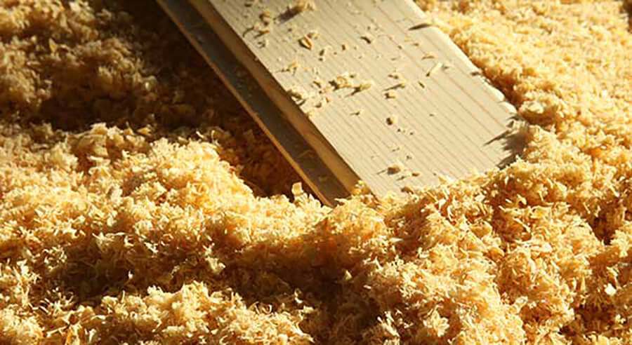 hardwood sawdust