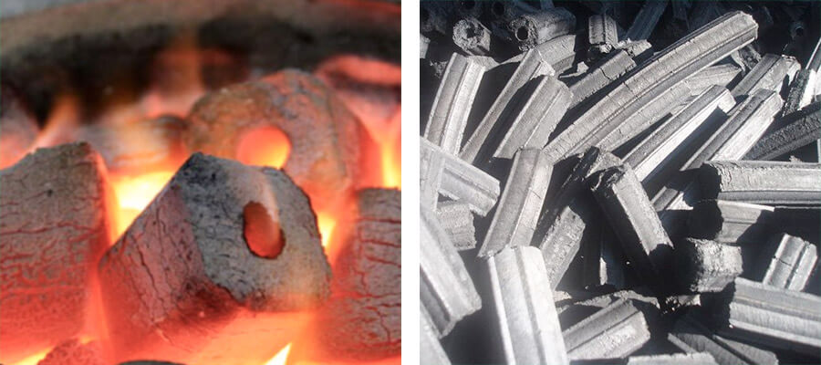 charcoal briquettes