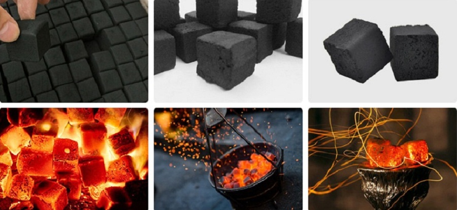 shisha charcoal briquettes