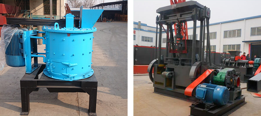 mixer and coal briquette machine