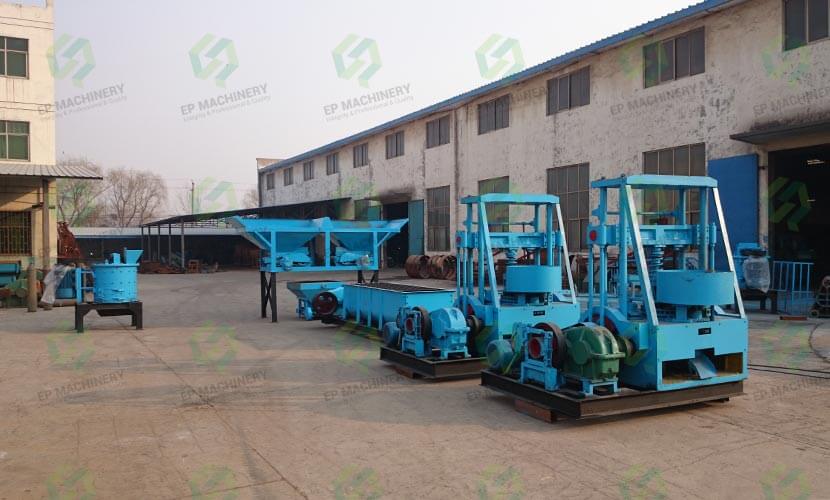 Coal briquette production line