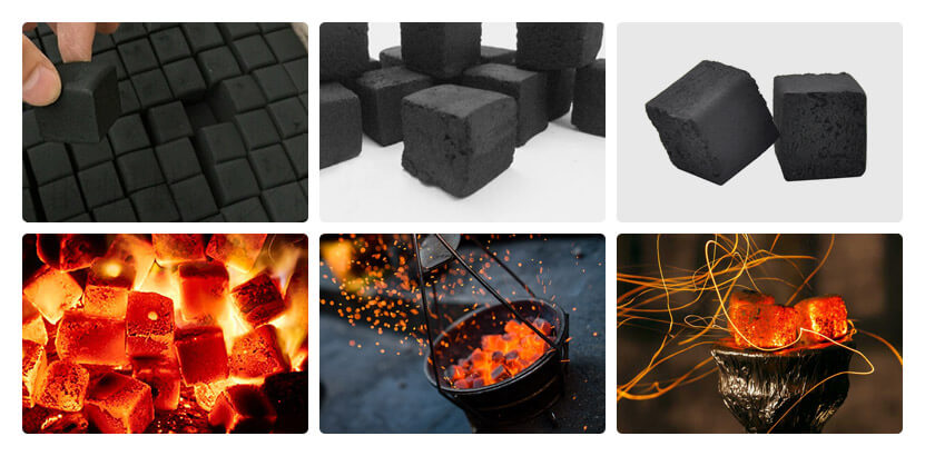 shisha charcoal briquettes