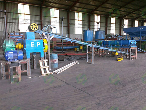 20 tons/h Coke Briquetting Line