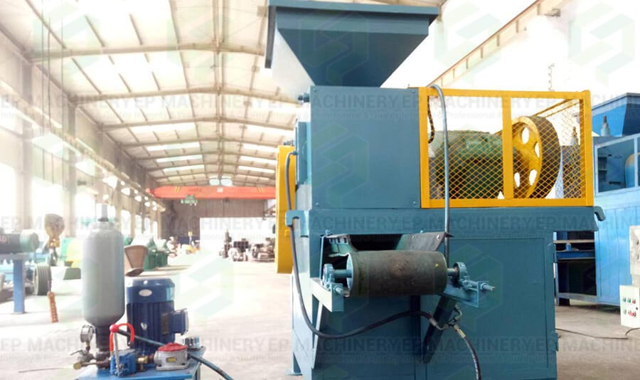 Hydraulic pressure briquette machine