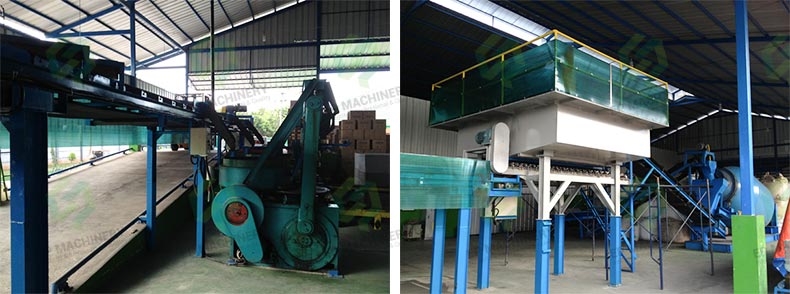 Punching type briquette press to Indonesia
