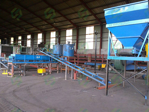 20 tons/h Coke Briquetting Line