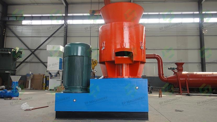 Wood pellet machine