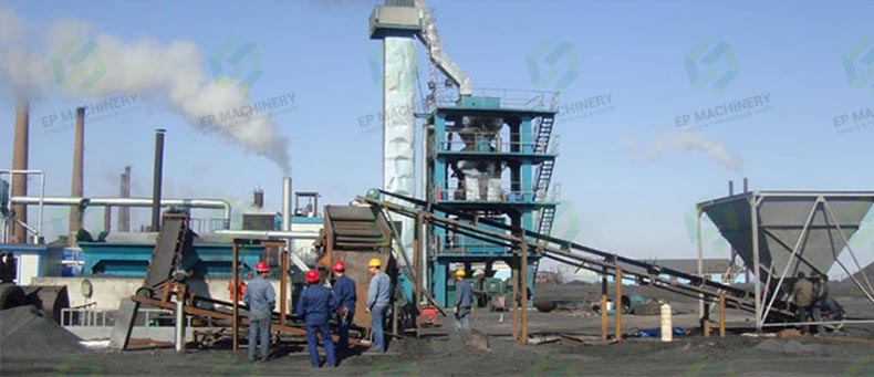 Punching type briquette press to Indonesia