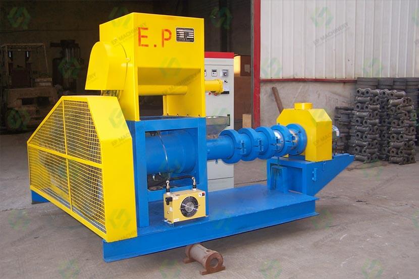 floating feed pellet extruder