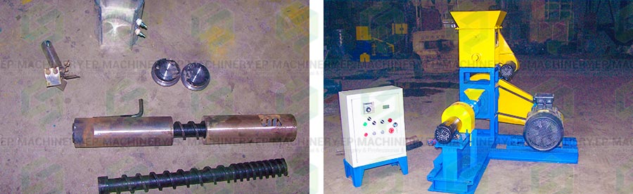 fish feed puffing machine