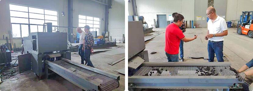 BBQ charcoal briquette production line