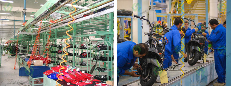 Motorcycle Assembly Line 