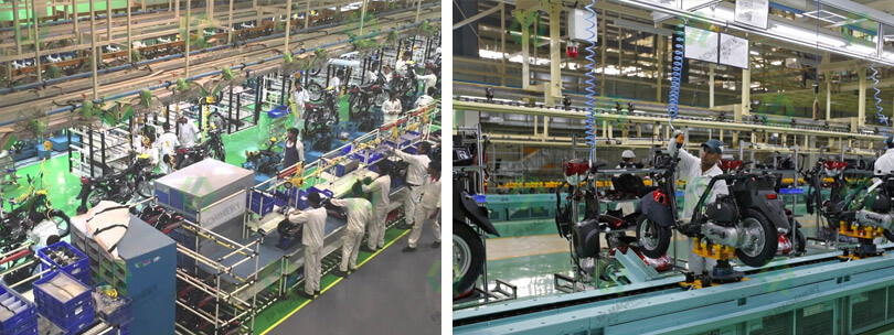 Motorcycle Assembly Line