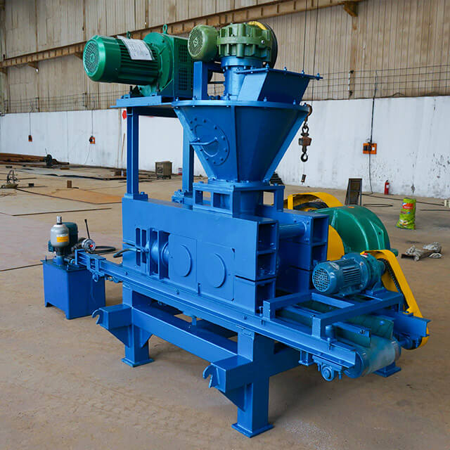 High pressure roller briquette machine