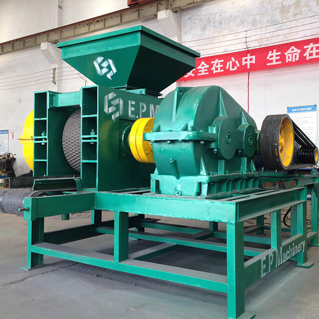 Mechanical roller briquette machine