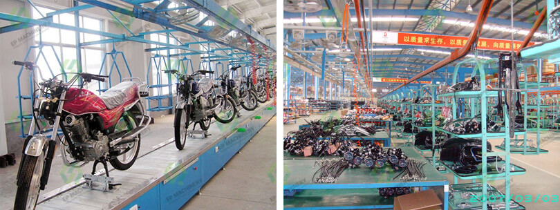 Motorcycle Assembly Line 