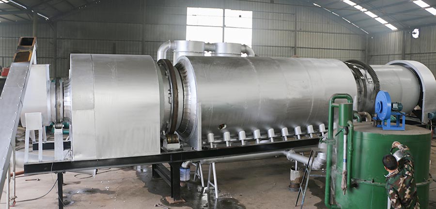 rotary carbonation furnace