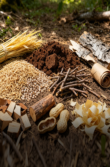 BIOMASS MATERIALS